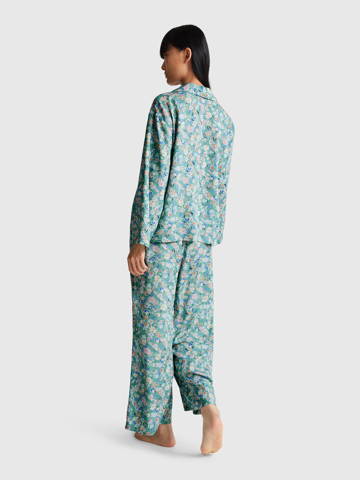 PYJAMA(JACKET+TROUSE Women image number 2